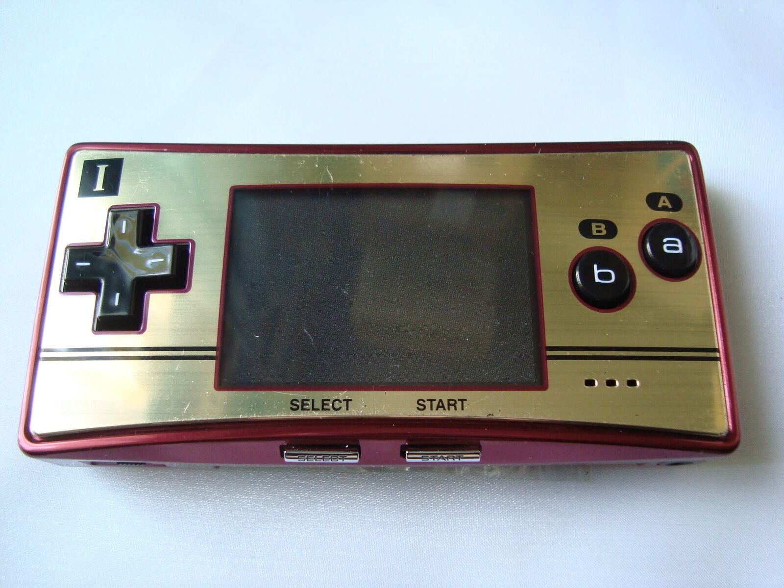 Club Nintendo GameBoy Micro Famicom Colors Controller I Faceplate GBM US Seller - Fresh Stock Dated February 2026
