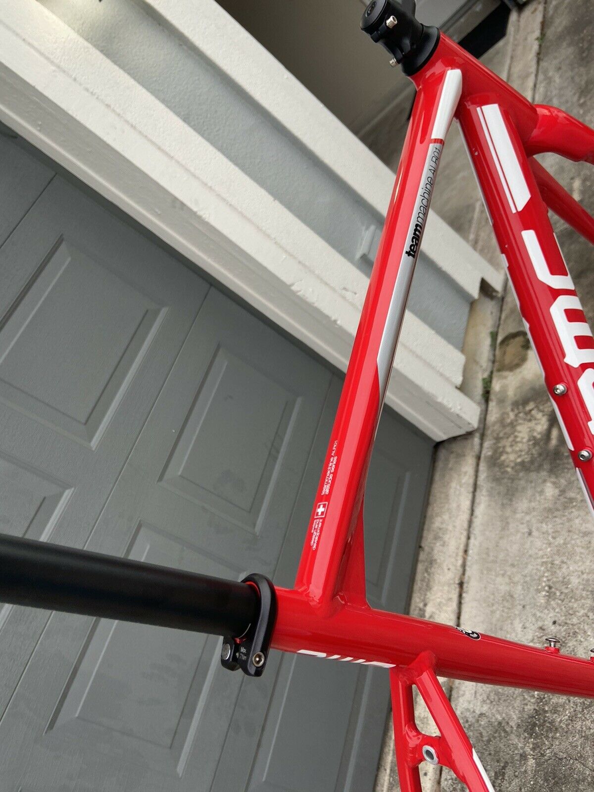 BMC Teammachine ALR01 Road Bike Frameset 51cm Red Alloy - Fresh Stock Dated December 2025