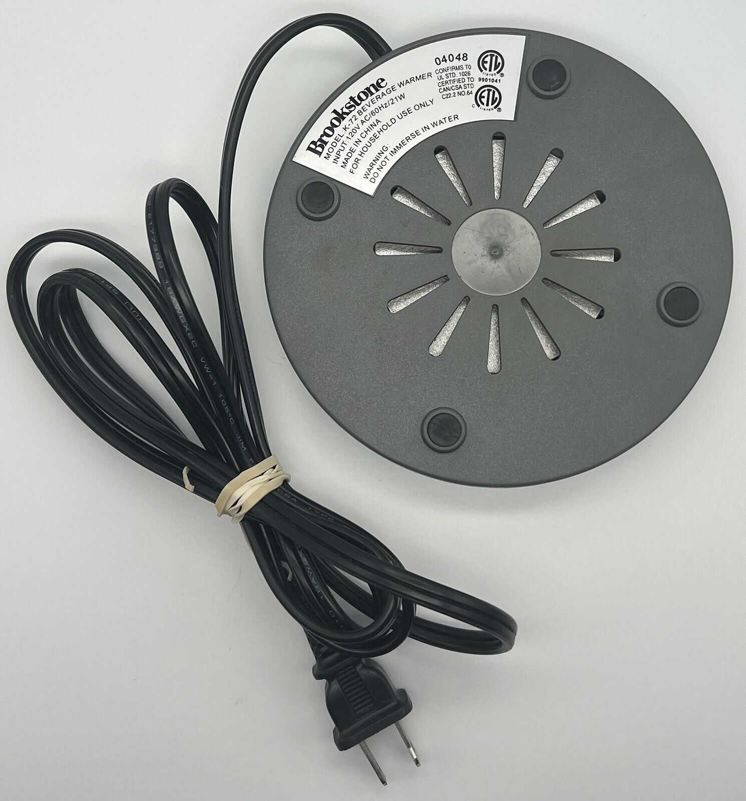 Brookstone Beverage Warmer K72AS-A Coffee Warmer Tea Desktop Mug High Low 21W - Fresh Stock Dated February 2026