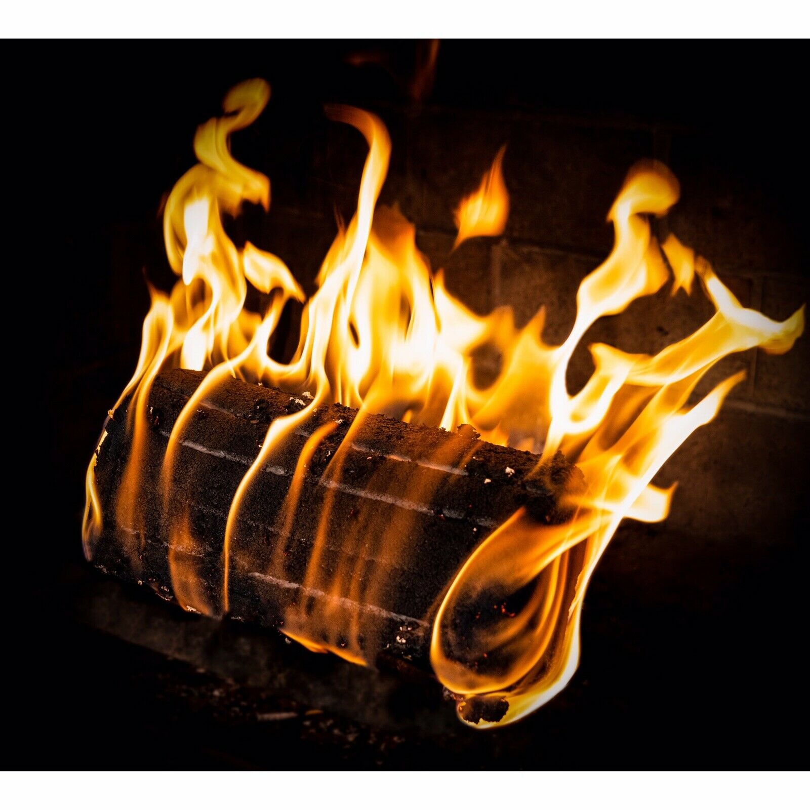 4 Pack Firelogs Fire Log Yankee Candle Pine Mountain Balsam Cedar Fireplace New - Fresh Stock Dated December 2025