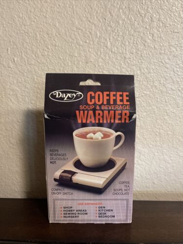 Dazey Coffee Warmer Soup & Beverage Compact Vintage New In Box Nacho Cheese Warm - Fresh Stock Dated February 2026