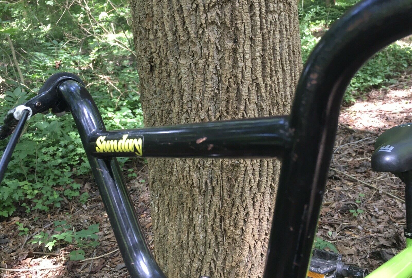 2016 Sunday Primer 16” With Green 7075 Spoke Nipples & Gold KMC Chain Used - Fresh Stock Dated January 2026