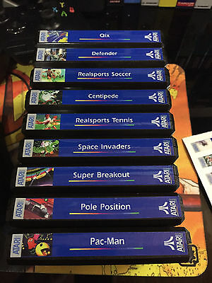 Atari 5200 Sticker end Labels (For All 154 Custom Game Stickers) - Fresh Stock Dated December 2025