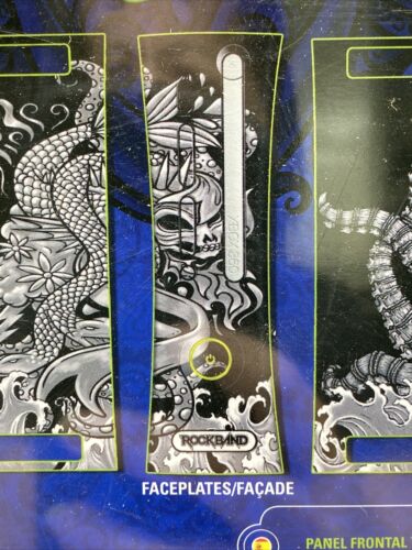 Mad Catz Xbox 360 Rockband Faceplate And Console Skin Factory Sealed Skull - Fresh Stock Dated December 2025