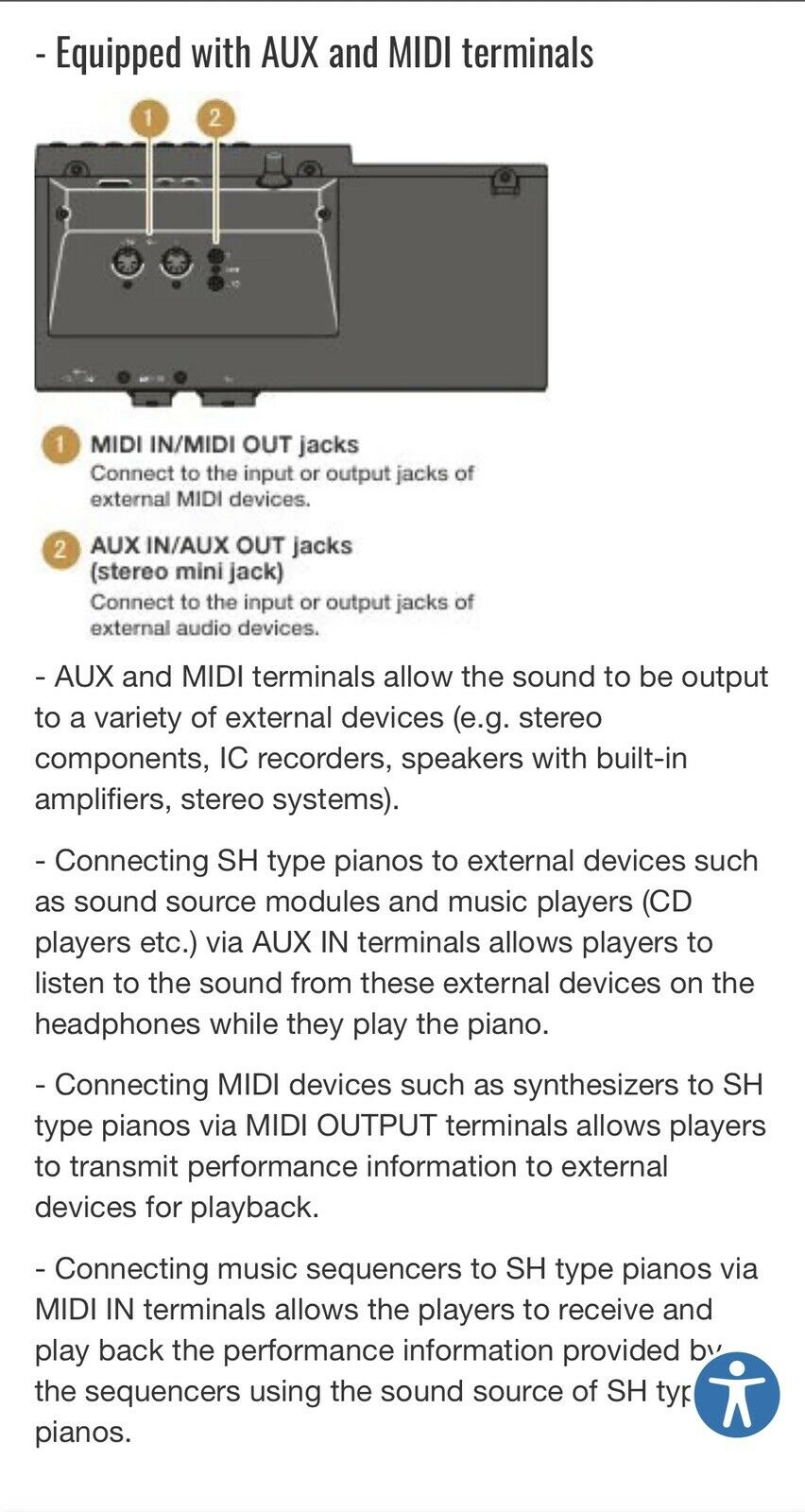 Yamaha SH Silent Piano Midi Controller/ Unused Open Box!!! - Fresh Stock Dated December 2025