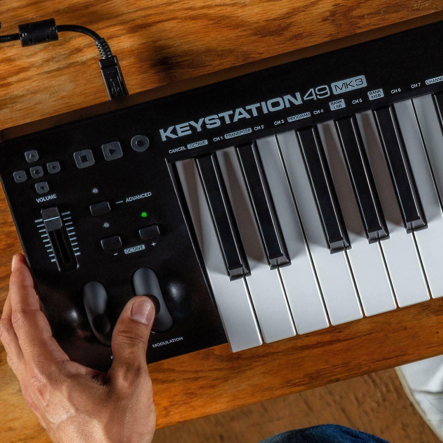 M-Audio Keystation 49 MK3 49-Key USB-Powered MIDI Controller - Fresh Stock Dated December 2025