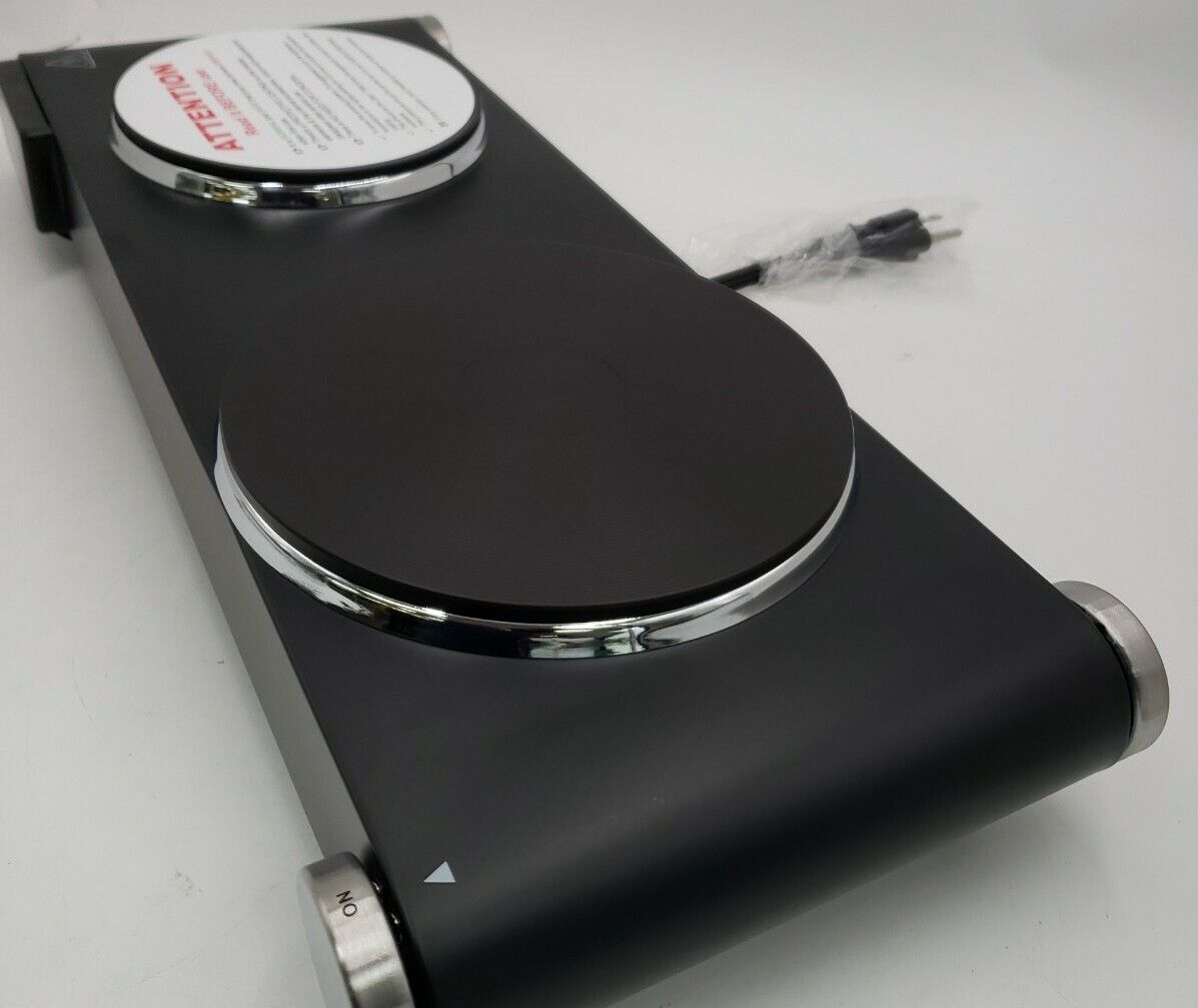 NEW Cusimax Double Hot Plate CMHP-B201 Damaged Box - Fresh Stock Dated February 2026