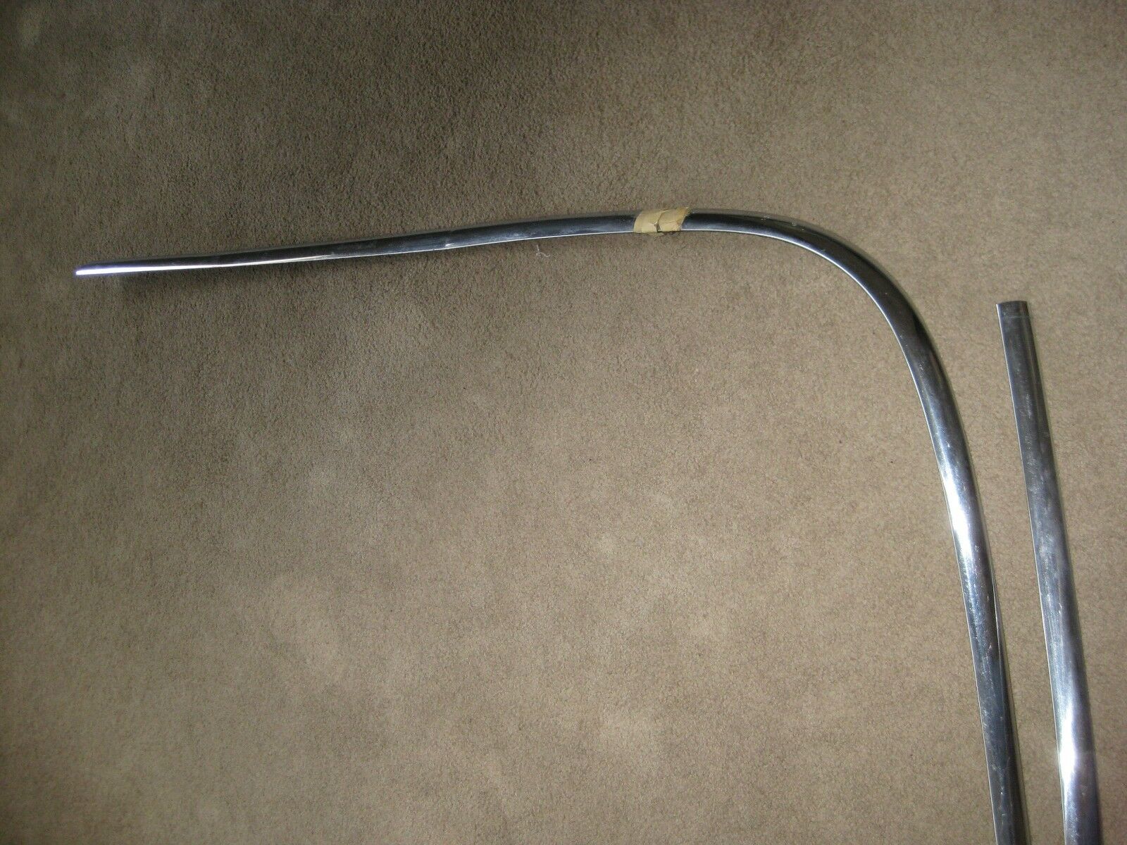 CADILLAC 1955 56 CONVERTIBLE TOP BOOT WELL MOLDINGS NICE SHAPE - Fresh Stock Dated December 2025