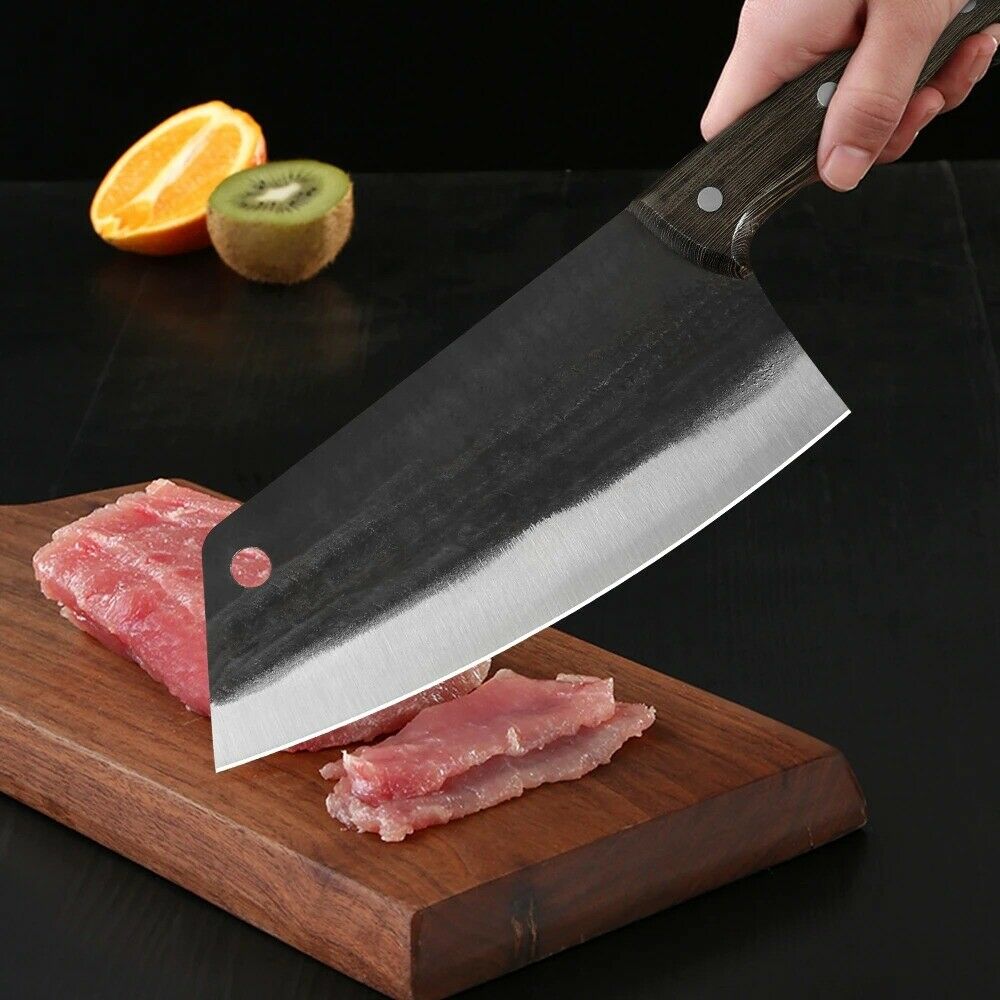 Gyuto Knife Butcher Cleaver Knife Forged Serbian Camping Kitchen Chef Knife - Fresh Stock Dated January 2026