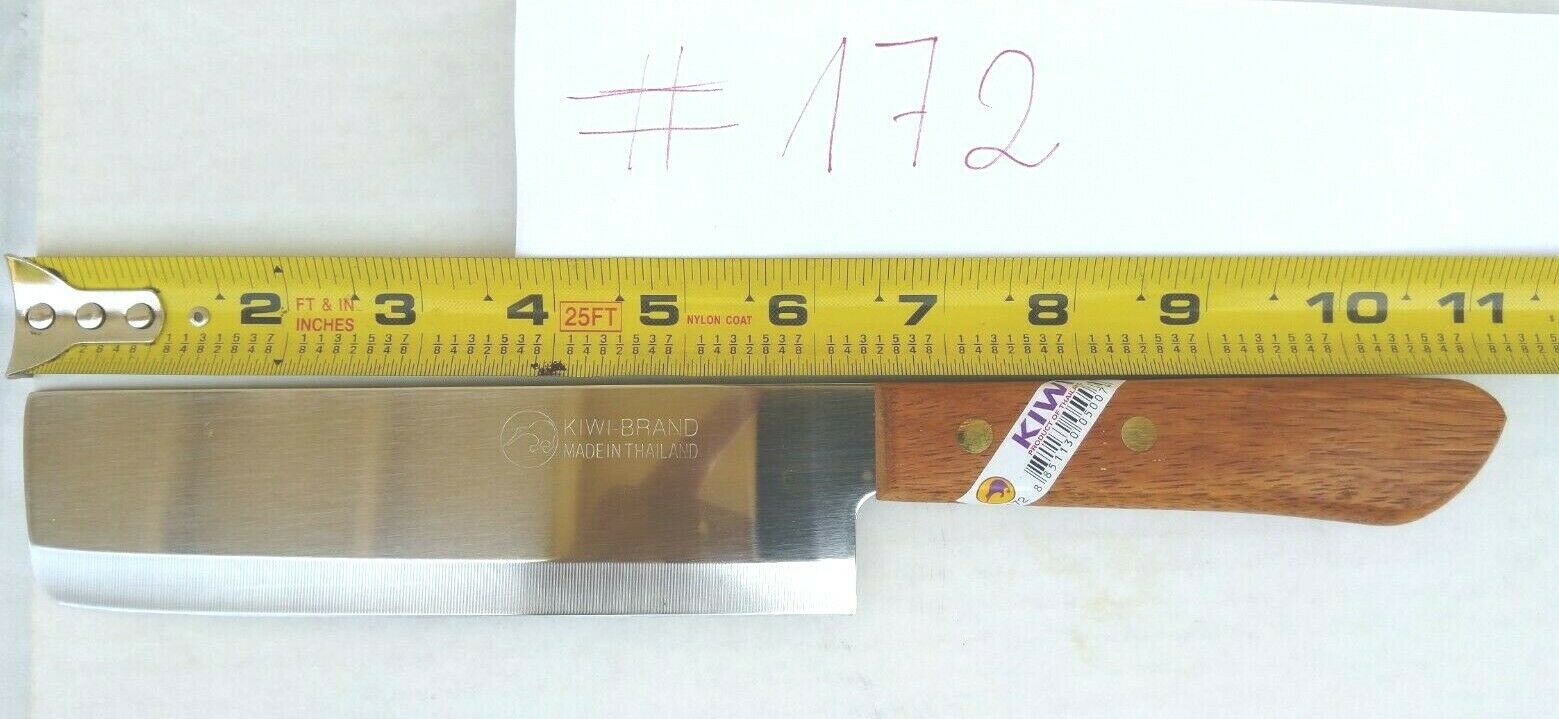 Set of 2 KIWI - Chef's Knife Cook Utility Knives #172, #173  - Made in ThaiLan - Fresh Stock Dated January 2026