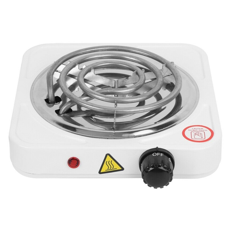 Portable Electric Single Burner Stove Hot Plate 1000W Electric Stove 110V - Fresh Stock Dated February 2026