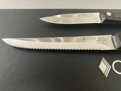 cutco knife set, 3 knives (paring, chef and trimmer) - Fresh Stock Dated January 2026