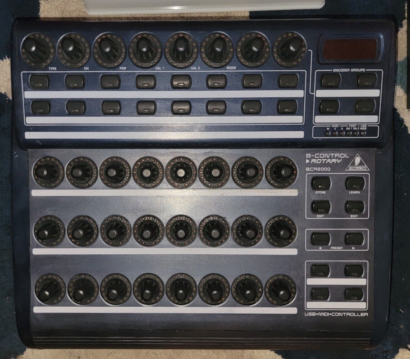 Behringer BCR2000, Naked boards MIDI controller + Skullcandy wireless headphones - Fresh Stock Dated December 2025