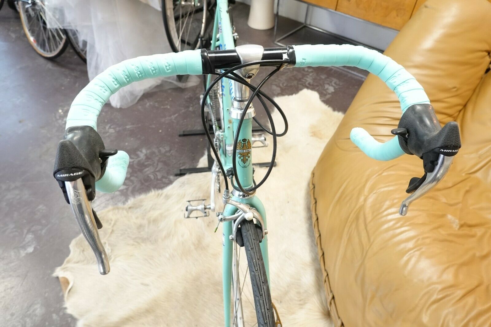 Rare Vintage Bianchi Campione D' Italia 59cm Cinelli Mirage 16SPD  Road - Fresh Stock Dated December 2025