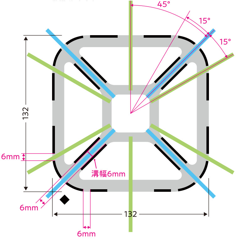 NEW 4W1H Gas Stove Supporter Tsubame Sanjo Kitchen Made In Japan - Fresh Stock Dated February 2026