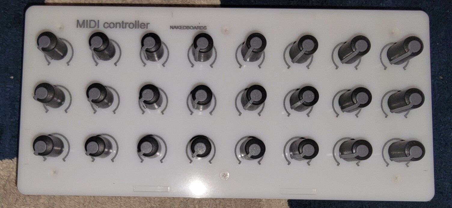 Behringer BCR2000, Naked boards MIDI controller + Skullcandy wireless headphones - Fresh Stock Dated December 2025