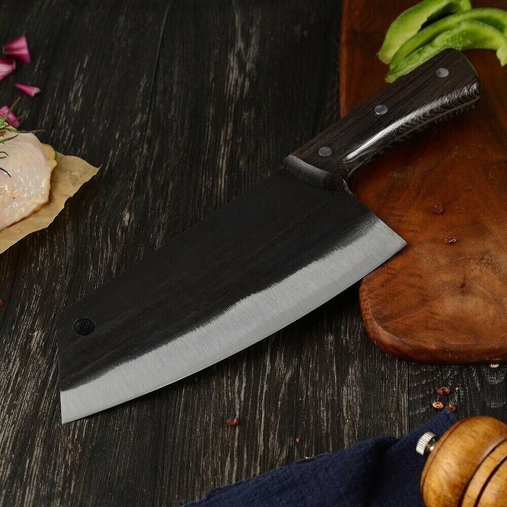Gyuto Knife Butcher Cleaver Knife Forged Serbian Camping Kitchen Chef Knife - Fresh Stock Dated January 2026