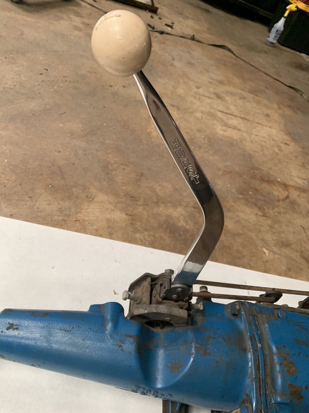 Ford Borgwarner T10 4 Speed Transmission Hurst Shifter Galaxy J17613 - Fresh Stock Dated December 2025