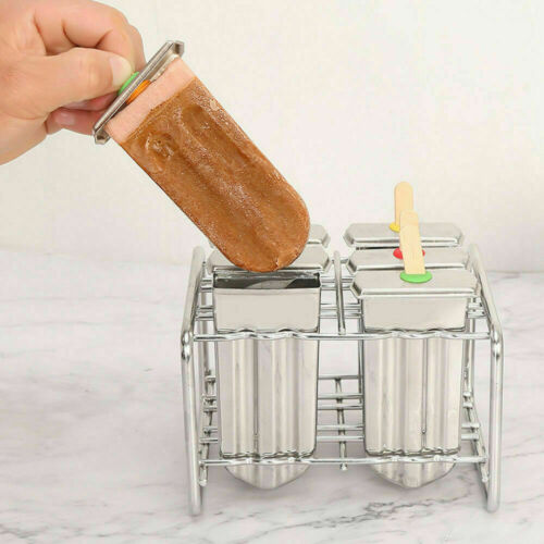 20pcs 85ml Stainless Steel Molds for Ice Lolly Popsicle Ice Cream Pops Bars - Fresh Stock Dated February 2026