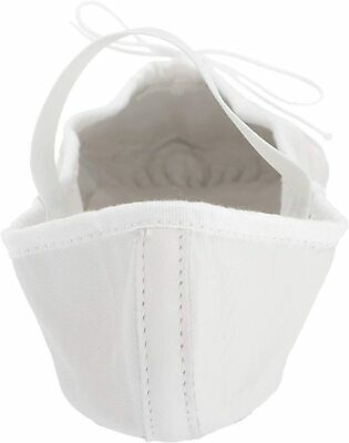 Leo Women's Ballet Russe Dance Shoe, White, 7.5 D US - Fresh Stock Dated December 2025