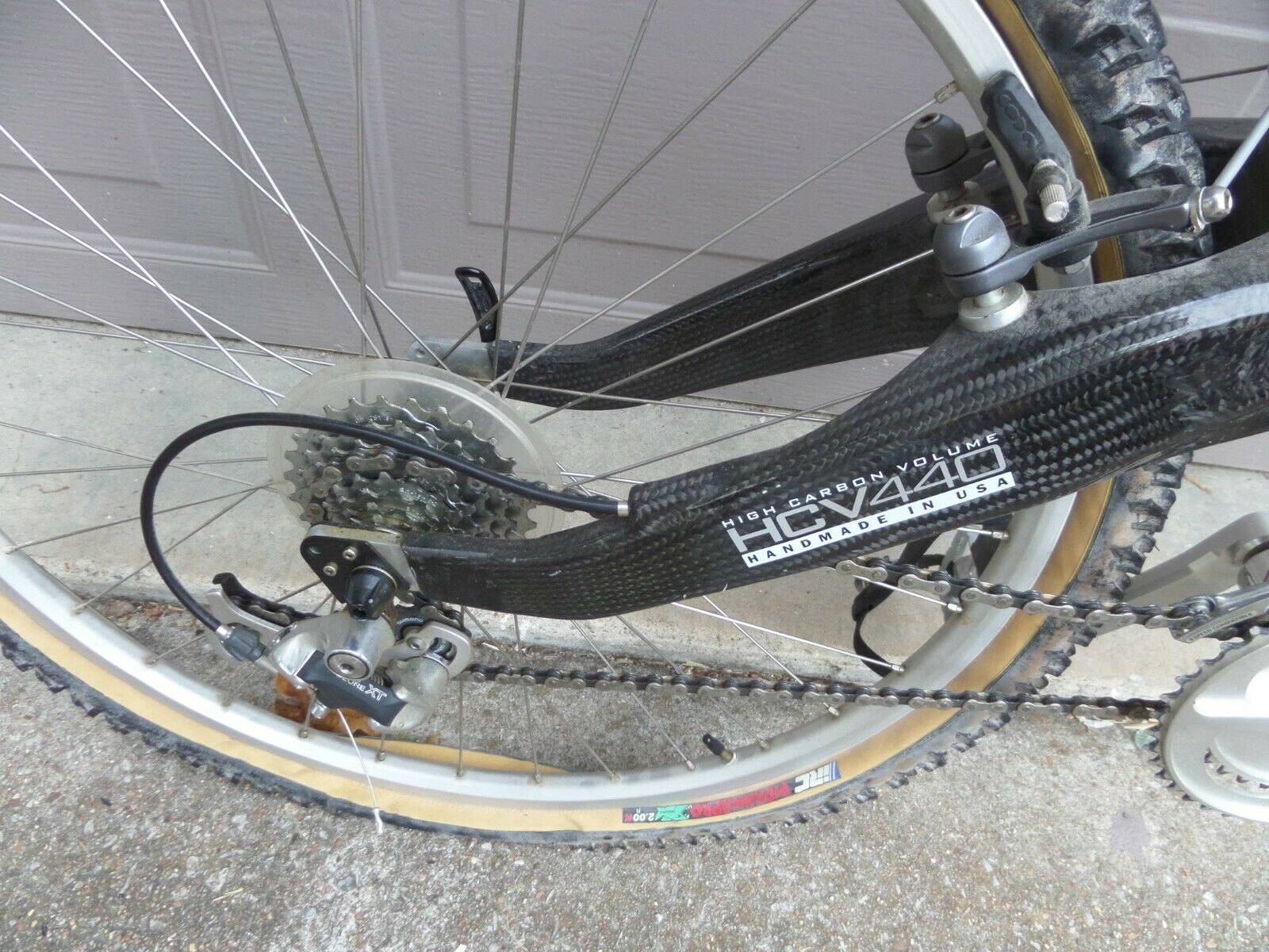 Vintage Cannon Super V 1000 Carbon Fiber mountain bike. - Fresh Stock Dated December 2025