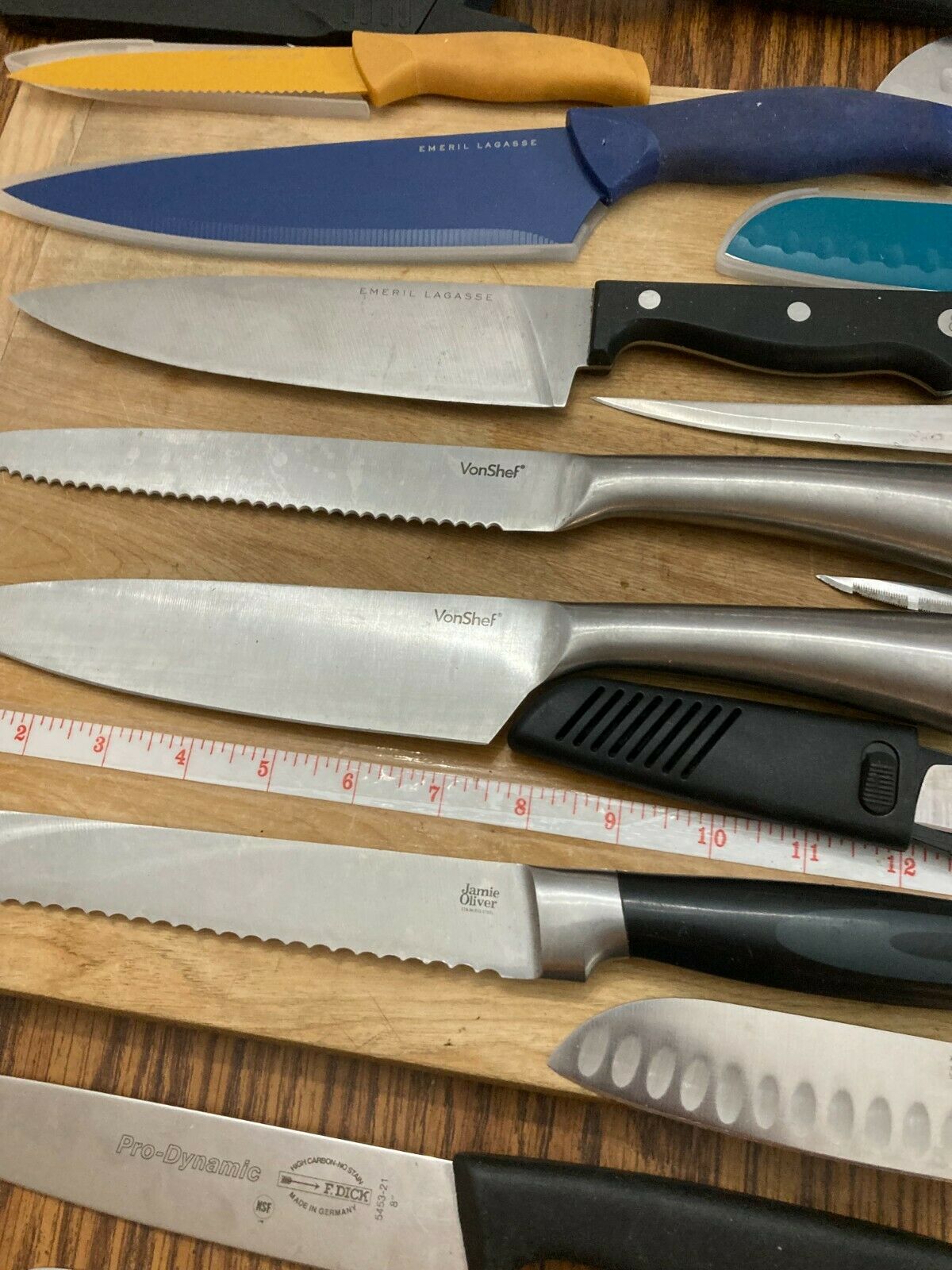 22 Kitchen Chef's Knives F Dick Mundial Fiskars Von Chef Marks Mora Wilton Kleve - Fresh Stock Dated January 2026