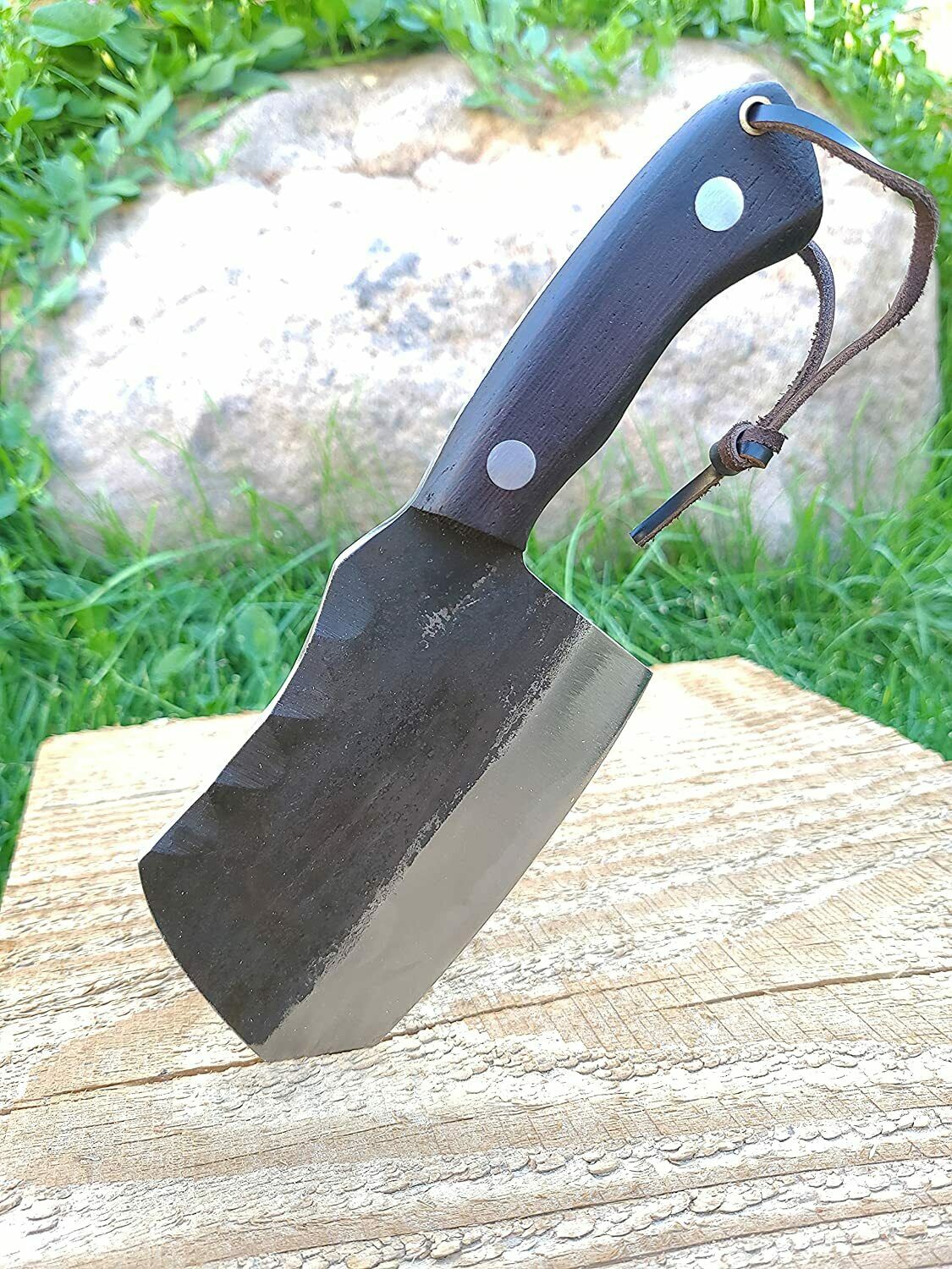 Serbian Boning Knife Steel Kitchen Butcher Forged Chef Cleaver Chopping Knives - Fresh Stock Dated January 2026