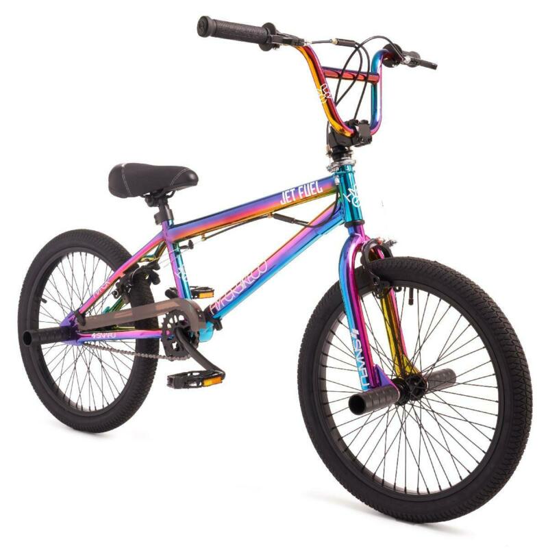 Hyper Bicycles 20 in Kids Jet Fuel BMX Bike Max Weight: 220 lbs 360 Handle bars - Fresh Stock Dated January 2026