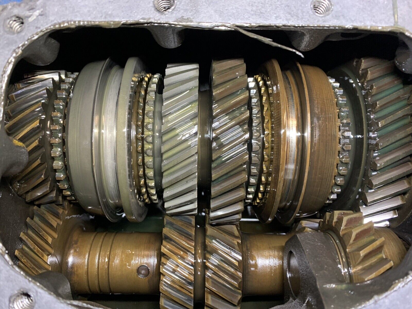 Ford Borgwarner T10 4 Speed Transmission Hurst Shifter Galaxy J17613 - Fresh Stock Dated December 2025