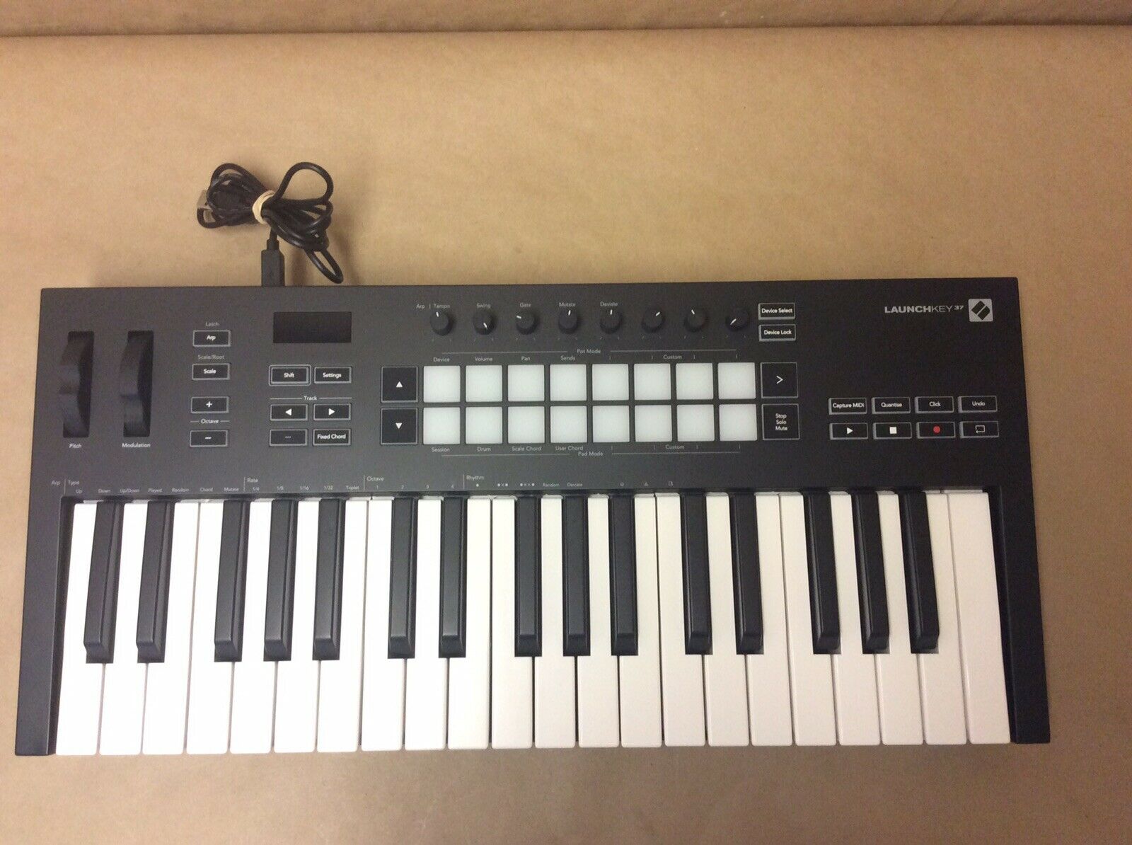 Novation Launchkey 37 Mk3 37-key Keyboard Controller - Fresh Stock Dated December 2025