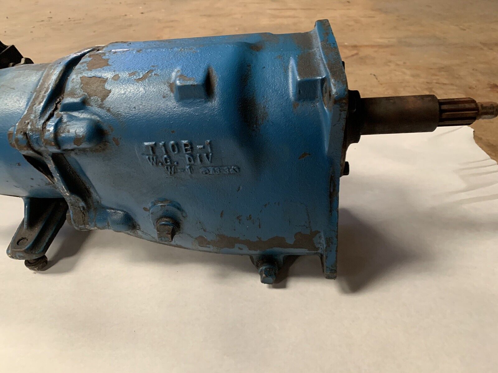 Ford Borgwarner T10 4 Speed Transmission Hurst Shifter Galaxy J17613 - Fresh Stock Dated December 2025