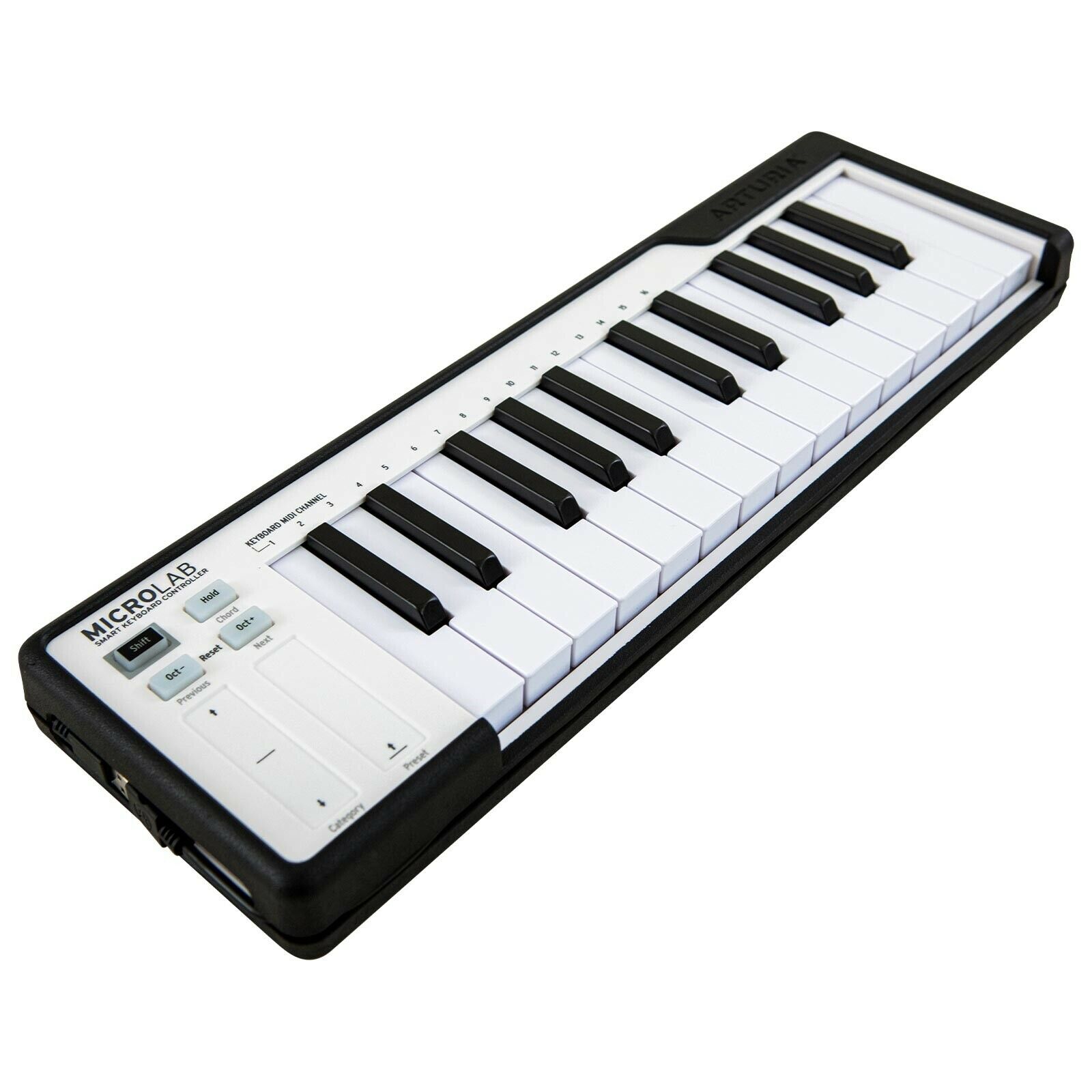 Arturia Microlab Smart 25-Key Black USB Controller Keyboard - Fresh Stock Dated December 2025