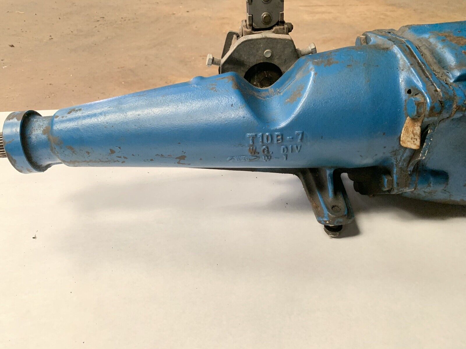 Ford Borgwarner T10 4 Speed Transmission Hurst Shifter Galaxy J17613 - Fresh Stock Dated December 2025