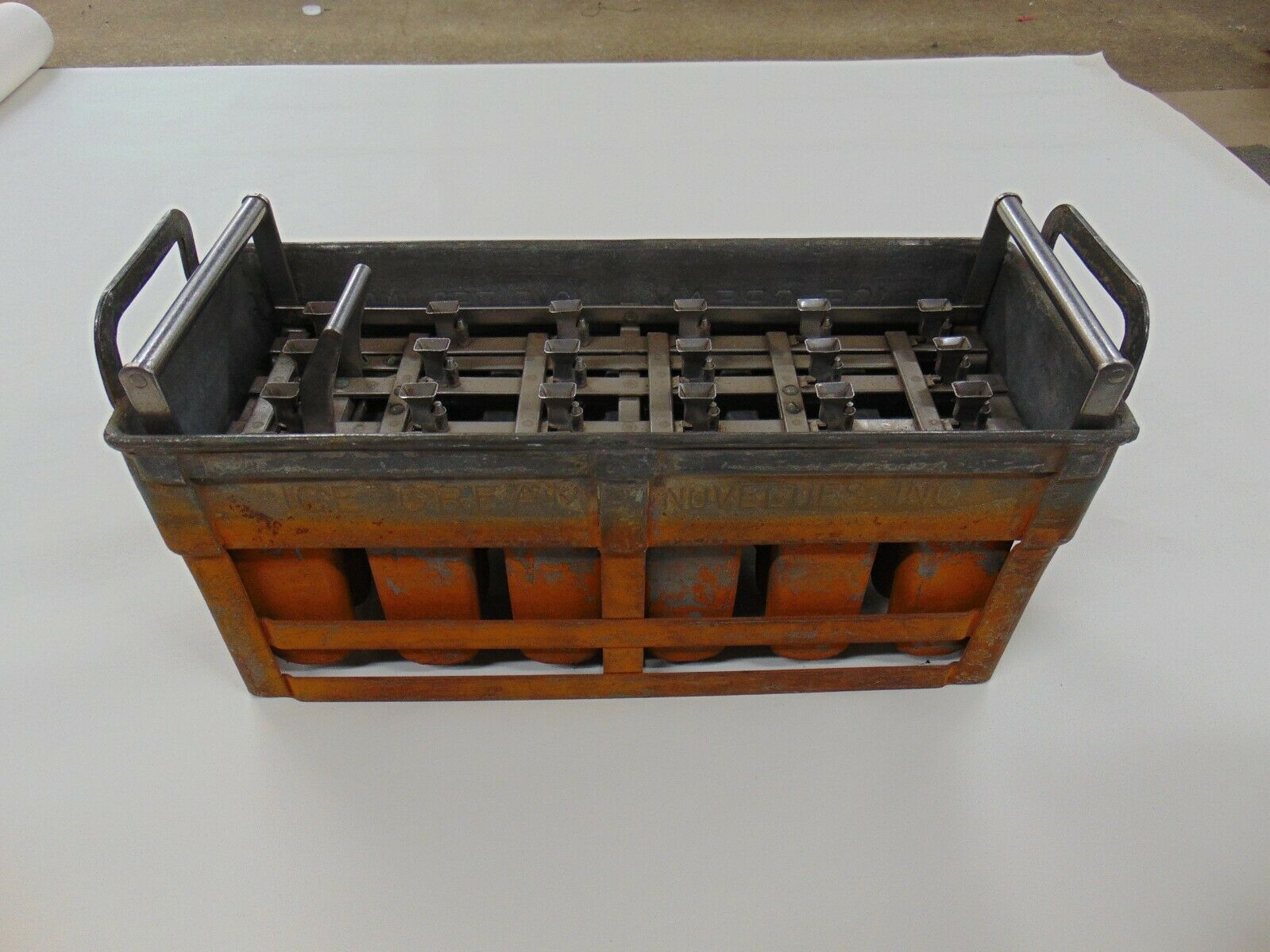 Vintage 1930's Industrial Popsicle / Ice Cream Copper Metal Mold 24 Bars Rare!!! - Fresh Stock Dated February 2026