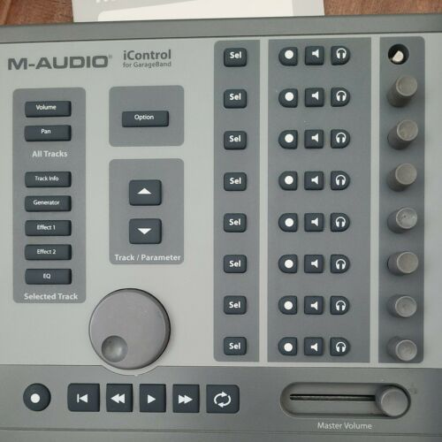 M-Audio iControl Garage Band Total Control Controller in Box w Manual - Fresh Stock Dated December 2025
