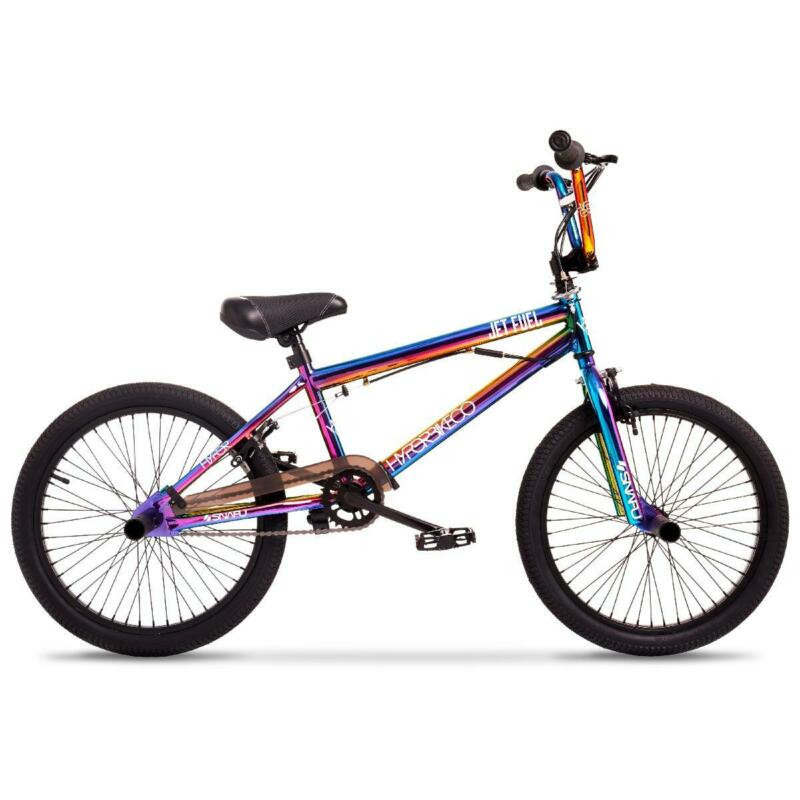 Hyper Bicycles 20 in Kids Jet Fuel BMX Bike Max Weight: 220 lbs 360 Handle bars - Fresh Stock Dated January 2026
