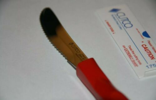 Red Cutco Table Knife 1759R Manufacturer Guaranteed Forever! Fast shipping - Fresh Stock Dated January 2026