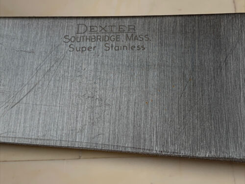 Vtg Dexter,Southbridge Mass,Super Stainless  8”  Chefs Knife - Fresh Stock Dated January 2026