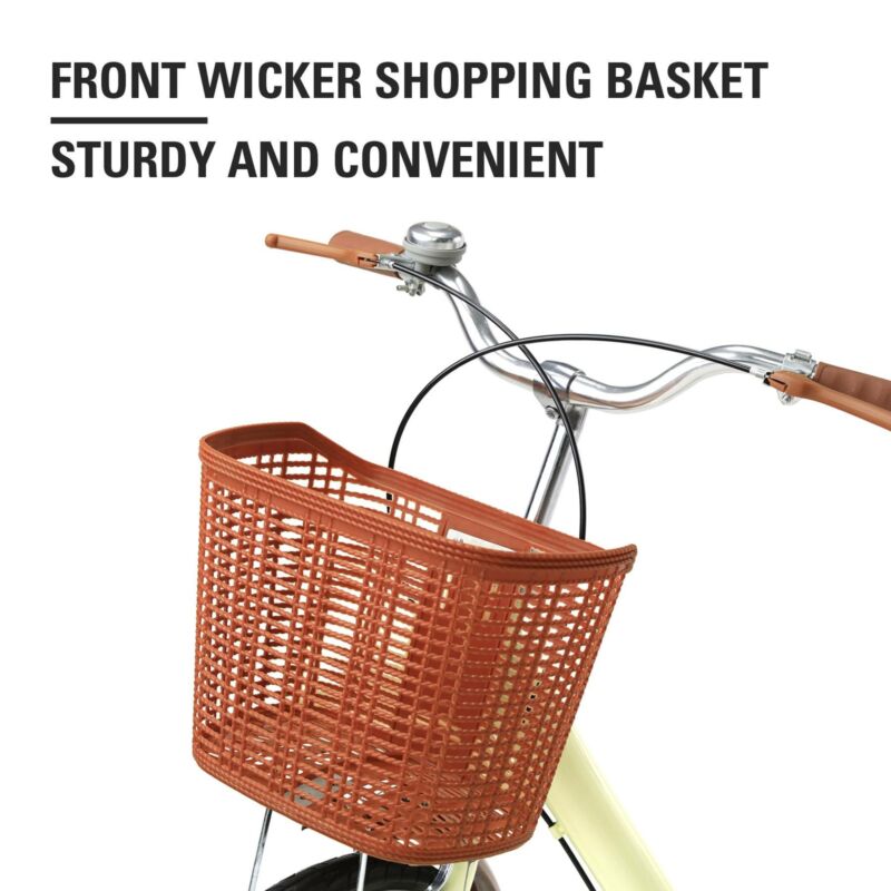 Beach Cruiser Bike 26 Inch Bicycle Step-through Frame Comfort Classic Ride - Fresh Stock Dated December 2025