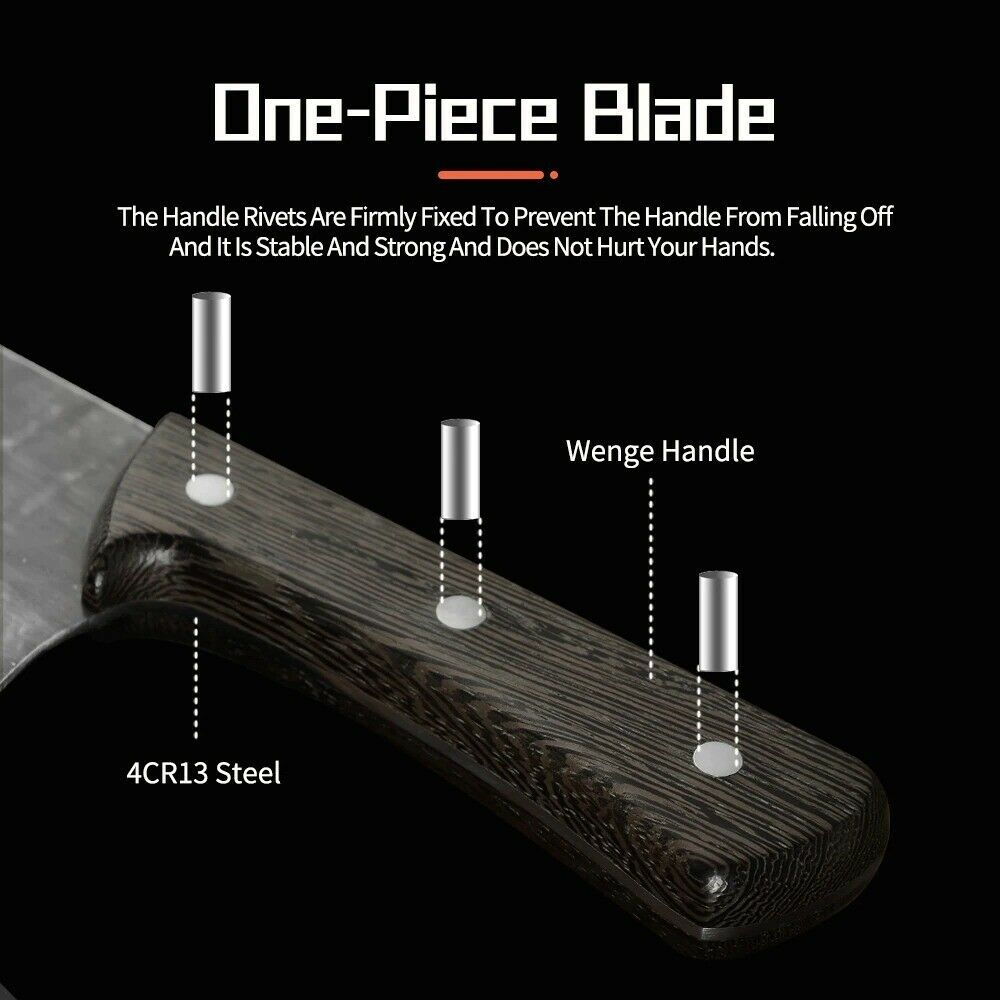 Gyuto Knife Butcher Cleaver Knife Forged Serbian Camping Kitchen Chef Knife - Fresh Stock Dated January 2026