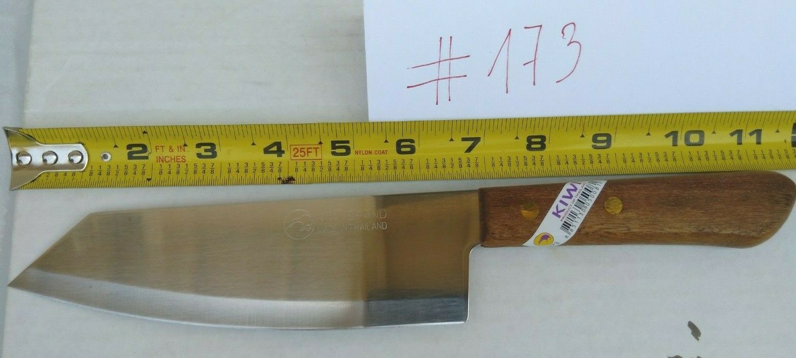 Set of 2 KIWI - Chef's Knife Cook Utility Knives #172, #173  - Made in ThaiLan - Fresh Stock Dated January 2026