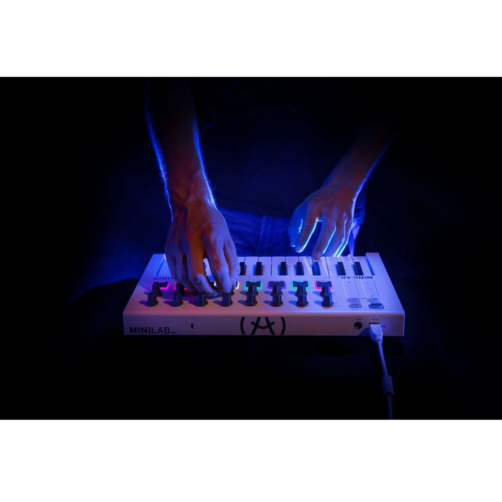 Arturia MiniLab Mk II Portable 25-Key USB-MIDI Controller w Software & Case - Fresh Stock Dated December 2025