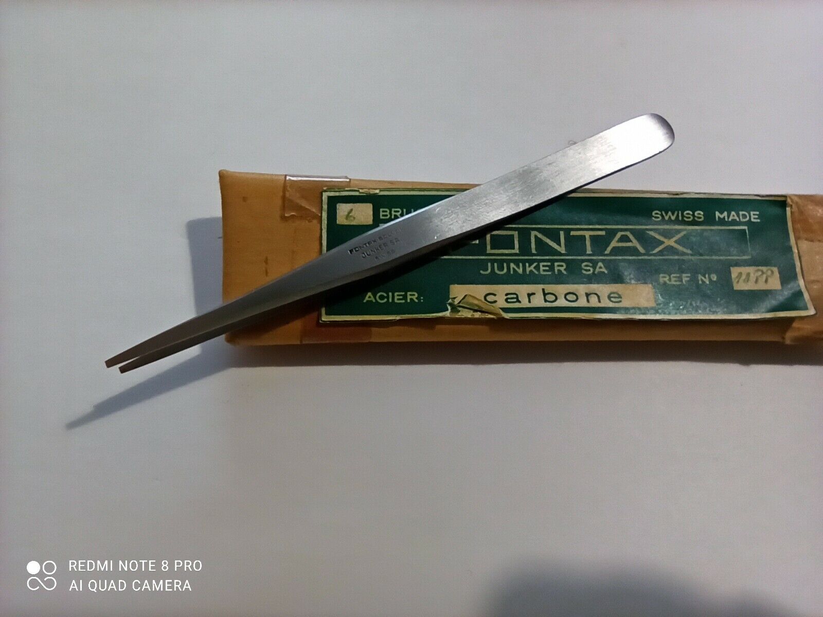 FONTAX JUNKERS Original  Tweezers  swiss  no.11PP New ,1pcs. - Fresh Stock Dated December 2025