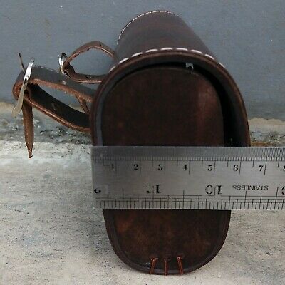 PHILLIPS Small Tool Bag Logo Handmade Dark Brown Color - Fresh Stock Dated December 2025