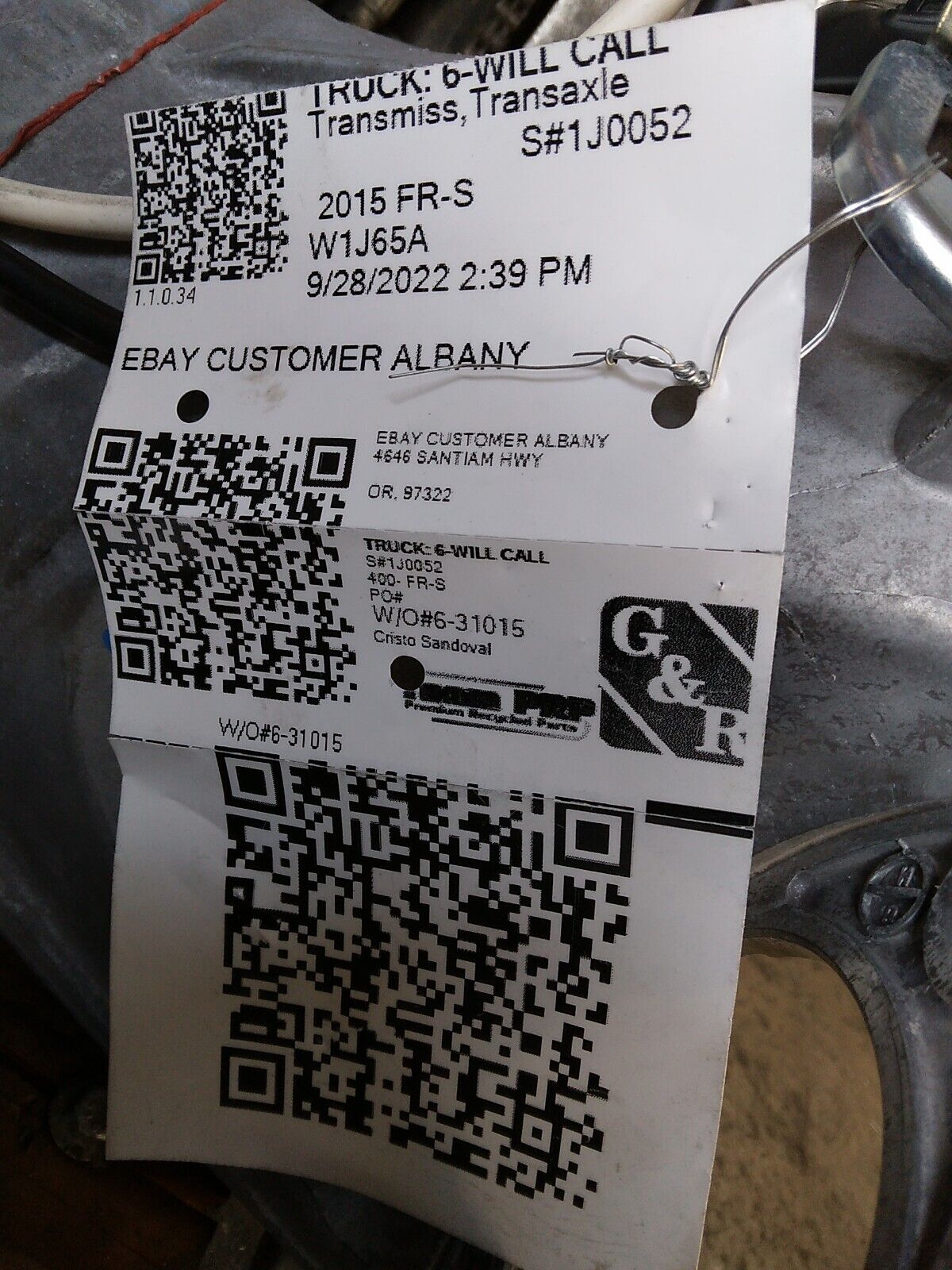 2013-2016 Subaru BRZ BR-Z 2.0L Manual 6 Speed Transmission Gearbox 25k Miles!! - Fresh Stock Dated January 2026