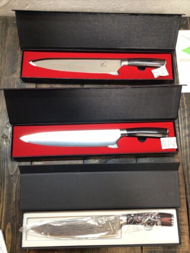 Lot of 3 Kitchen Knvies (READ) - Fresh Stock Dated January 2026