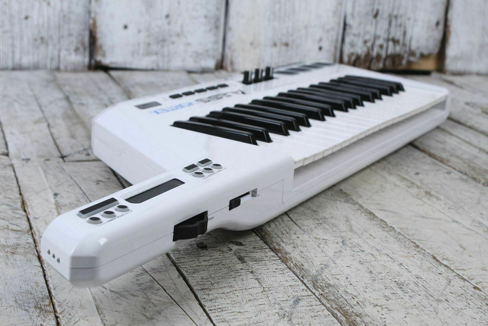 Alesis Vortex 37 Key USB Midi Keytar Controller with Accelerometer White DEMO - Fresh Stock Dated December 2025