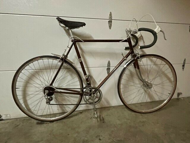 VINTAGE 1966 Raleigh Carlton - ALL ORIGINAL RARE!  Coffee brown Reynolds 531 - Fresh Stock Dated December 2025