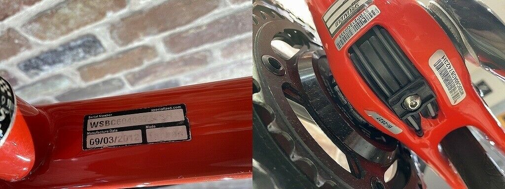 S-Works Road Bike Ultegra  /2012 World Limited Edition Tarmac Sl4 size 52 - Fresh Stock Dated December 2025