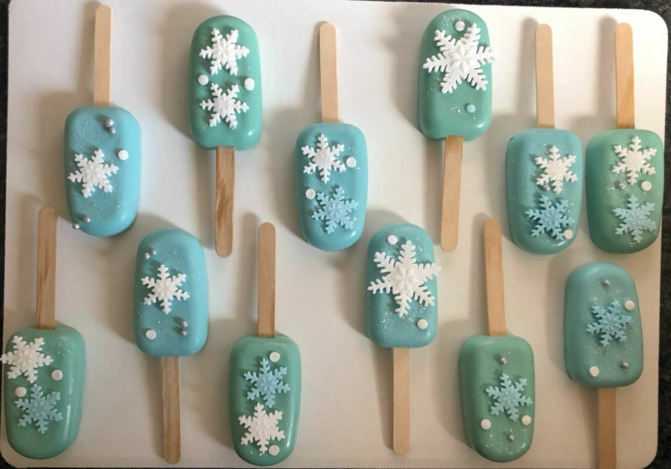 8 Freezer Ice Pop Maker Mold Popsicle Dessert Ice Cream Cake Frozen Pops Treats - Fresh Stock Dated February 2026